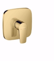 Show details for Hansgrohe Talis E Einhebel-Brausenmischer Unterputz, polished gold-optic , Art.Nr. : 71765990 Picture of Hansgrohe Talis E Einhebel-Brausenmischer Unterputz, polished gold-optic , Art.Nr. : 71765990