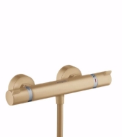 Show details for Hansgrohe Ecostat Brausenthermostat Comfort Aufputz, brushed bronze , Art.Nr. : 13116140 Picture of Hansgrohe Ecostat Brausenthermostat Comfort Aufputz, brushed bronze , Art.Nr. : 13116140