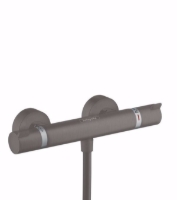 Show details for Hansgrohe Ecostat Brausenthermostat Comfort Aufputz, brushed black chrome , Art.Nr. : 13116340 Picture of Hansgrohe Ecostat Brausenthermostat Comfort Aufputz, brushed black chrome , Art.Nr. : 13116340