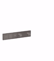 Show details for Hansgrohe RainSelect Thermostat Unterputz für 2 Verbraucher, brushed black chrome , Art.Nr. : 15380340 Picture of Hansgrohe RainSelect Thermostat Unterputz für 2 Verbraucher, brushed black chrome , Art.Nr. : 15380340