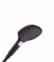 Show details for Hansgrohe Raindance Select E Handbrause 120 3jet, Mattschwarz , Art.Nr. : 26520670 Picture of Hansgrohe Raindance Select E Handbrause 120 3jet, Mattschwarz , Art.Nr. : 26520670