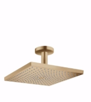 Show details for Hansgrohe Raindance E Kopfbrause 300 1jet mit Deckenanschluss, brushed bronze , Art.Nr. : 26250140 Picture of Hansgrohe Raindance E Kopfbrause 300 1jet mit Deckenanschluss, brushed bronze , Art.Nr. : 26250140