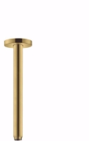 Show details for Hansgrohe Deckenanschluss S 30 cm, polished gold-optic , Art.Nr. : 27389990 Picture of Hansgrohe Deckenanschluss S 30 cm, polished gold-optic , Art.Nr. : 27389990