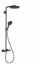 Zeige Details für Hansgrohe Raindance Select S Showerpipe 240 1jet PowderRain mit Ecostat Comfort Thermostat, Mattschwarz , Art.Nr. : 27633670 Bild von Hansgrohe Raindance Select S Showerpipe 240 1jet PowderRain mit Ecostat Comfort Thermostat, Mattschwarz , Art.Nr. : 27633670
