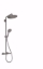 Zeige Details für Hansgrohe Croma Select S Showerpipe 280 1jet mit Ecostat Comfort Thermostat, brushed black chrome , Art.Nr. : 26890340 Bild von Hansgrohe Croma Select S Showerpipe 280 1jet mit Ecostat Comfort Thermostat, brushed black chrome , Art.Nr. : 26890340