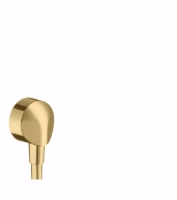 Show details for Hansgrohe FixFit Wandanschluss E ohne Rückflussverhinderer, polished gold-optic , Art.Nr. : 27454990 Picture of Hansgrohe FixFit Wandanschluss E ohne Rückflussverhinderer, polished gold-optic , Art.Nr. : 27454990