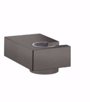 Show details for Hansgrohe Brausenhalter Porter E, brushed black chrome , Art.Nr. : 28387340 Picture of Hansgrohe Brausenhalter Porter E, brushed black chrome , Art.Nr. : 28387340