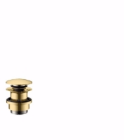 Show details for Hansgrohe Ablaufgarnitur Push-Open für Waschtisch- und Bidetmischer, polished gold-optic , Art.Nr. : 50100990 Picture of Hansgrohe Ablaufgarnitur Push-Open für Waschtisch- und Bidetmischer, polished gold-optic , Art.Nr. : 50100990