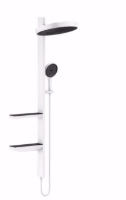 Show details for Hansgrohe Rainfinity Showerpipe 360 1jet Unterputz, Mattweiß , Art.Nr. : 26842700 Picture of Hansgrohe Rainfinity Showerpipe 360 1jet Unterputz, Mattweiß , Art.Nr. : 26842700