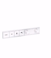 Show details for Hansgrohe RainSelect Thermostat Unterputz für 3 Verbraucher, Mattweiß , Art.Nr. : 15381700 Picture of Hansgrohe RainSelect Thermostat Unterputz für 3 Verbraucher, Mattweiß , Art.Nr. : 15381700