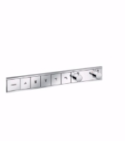 Show details for Hansgrohe RainSelect Thermostat Unterputz für 5 Verbraucher, chrom , Art.Nr. : 15384000 Picture of Hansgrohe RainSelect Thermostat Unterputz für 5 Verbraucher, chrom , Art.Nr. : 15384000