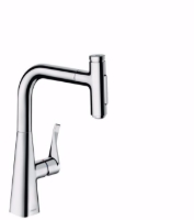 Show details for Hansgrohe Metris Select M71 Einhebel-Küchenmischer 240, Ausziehbrause, 2jet, sBox, chrom , Art.Nr. : 73817000 Picture of Hansgrohe Metris Select M71 Einhebel-Küchenmischer 240, Ausziehbrause, 2jet, sBox, chrom , Art.Nr. : 73817000
