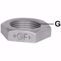 Show details for +GF+ 310 Gegenmutter, ISO/EN P4, G: 3", Art.Nr.: 770310111 Picture of +GF+ 310 Gegenmutter, ISO/EN P4, G: 3", Art.Nr.: 770310111