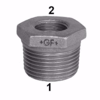 Show details for +GF+ 241 Reduziernippel, ISO/EN N4, Dim. (1-2): 4" ‑ 2", Art.Nr.: 770241251 Picture of +GF+ 241 Reduziernippel, ISO/EN N4, Dim. (1-2): 4" ‑ 2", Art.Nr.: 770241251