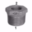 Show details for +GF+ 241 Reduziernippel, ISO/EN N4, Dim. (1-2): 1" ‑ 1/4", Art.Nr.: 770241124 Picture of +GF+ 241 Reduziernippel, ISO/EN N4, Dim. (1-2): 1" ‑ 1/4", Art.Nr.: 770241124