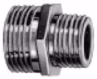 Show details for BEULCO Doppelnippel reduziert mit zylindr. AG 3/4"x1/2" , Art.Nr. : 138968 Picture of BEULCO Doppelnippel reduziert mit zylindr. AG 3/4"x1/2" , Art.Nr. : 138968