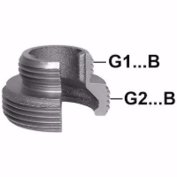 Show details for +GF+ 373 Einschraubteil, flach dichtend, G1...B ″: 3/4, Art.Nr.: 770373205 Picture of +GF+ 373 Einschraubteil, flach dichtend, G1...B ″: 3/4, Art.Nr.: 770373205