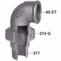 Show details for +GF+ 97 Winkelverschraubung, flach dichtend, ISO/EN UA2, Dimension ″: 3/4", Art.Nr.: 770097105 Picture of +GF+ 97 Winkelverschraubung, flach dichtend, ISO/EN UA2, Dimension ″: 3/4", Art.Nr.: 770097105