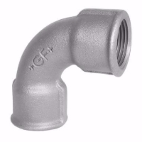 Show details for +GF+ 2a Bogen 90°, kurz, ISO/EN D1, Dimension ″: 11/2", Art.Nr.: 770012208 Picture of +GF+ 2a Bogen 90°, kurz, ISO/EN D1, Dimension ″: 11/2", Art.Nr.: 770012208