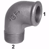 Show details for +GF+ 92 Winkel 90°, Innengewinde reduziert, ISO/EN A4, Dim. (1-2): 3/8" ‑ 1/2", Art.Nr.: 770092224 Picture of +GF+ 92 Winkel 90°, Innengewinde reduziert, ISO/EN A4, Dim. (1-2): 3/8" ‑ 1/2", Art.Nr.: 770092224
