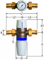 Show products in category Nussbaum Druckreduzierventil mit Optifitt-Serra-Anschlussverschraubungen Picture for category Nussbaum Druckreduzierventil mit Optifitt-Serra-Anschlussverschraubungen