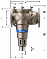 Show products in category Systemtrenner BA  mit Flanschen Picture for category Systemtrenner BA  mit Flanschen