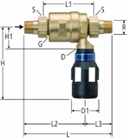 Show products in category Systemtrenner CA  mit Anschlussverschraubungen Picture for category Systemtrenner CA  mit Anschlussverschraubungen