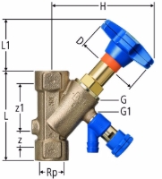 Show products in category Schrägsitzventil  mit Entleerventil Picture for category Schrägsitzventil  mit Entleerventil