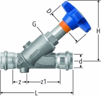 Show products in category Optipress-Aquaplus- Schrägsitzventil Picture for category Optipress-Aquaplus- Schrägsitzventil