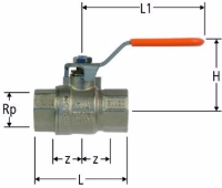 Show products in category Kugelhahn für hohe Temperaturen  mit Innengewinde Picture for category Kugelhahn für hohe Temperaturen  mit Innengewinde