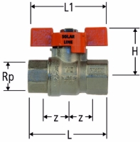Show products in category Kugelhahn für hohe Temperaturen  mit Innengewinde, mit Flügelgriff Picture for category Kugelhahn für hohe Temperaturen  mit Innengewinde, mit Flügelgriff