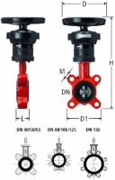 Show products in category Absperrklappe BOAX-SF  mit Handrad Picture for category Absperrklappe BOAX-SF  mit Handrad