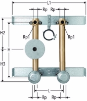 Show products in category Unterputz-Ventil-Garnitur  passend in Duofix-Element, für Messkapsel Koax Picture for category Unterputz-Ventil-Garnitur  passend in Duofix-Element, für Messkapsel Koax