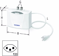 Show products in category Waschtisch-Durchlauferhitzer MCX 3  3.5 kW, 230 V, 15 A, steckfertig Picture for category Waschtisch-Durchlauferhitzer MCX 3  3.5 kW, 230 V, 15 A, steckfertig
