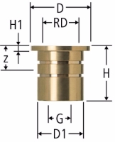 Show products in category Unterteil mit Rundgewinde  mit Innengewinde Picture for category Unterteil mit Rundgewinde  mit Innengewinde