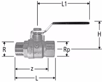 Show details for Nussbaum 26004 Kugelhahn mit Innengewinde und Aussengewinde, Grösse: 1, Art.Nr. 26004.56 Picture of Nussbaum 26004 Kugelhahn mit Innengewinde und Aussengewinde, Grösse: 1, Art.Nr. 26004.56