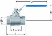 Show details for Nussbaum 26030 Kugelhahn Edelstahl, Grösse: ¾, Art.Nr. 26030.65 Picture of Nussbaum 26030 Kugelhahn Edelstahl, Grösse: ¾, Art.Nr. 26030.65