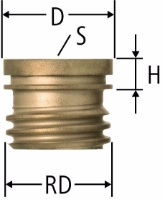 Show details for Nussbaum 46073 Verschlusszapfen mit Rundgewinde zu Unterteilen mit Rundgewinde, Grösse: 2½, Art.Nr. 46073.17 Picture of Nussbaum 46073 Verschlusszapfen mit Rundgewinde zu Unterteilen mit Rundgewinde, Grösse: 2½, Art.Nr. 46073.17
