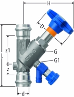Show details for Nussbaum 80181 Optipress-Aquaplus-Schrägsitzventil mit Entleerventil, Grösse: 22, Art.Nr. 80181.24 Picture of Nussbaum 80181 Optipress-Aquaplus-Schrägsitzventil mit Entleerventil, Grösse: 22, Art.Nr. 80181.24