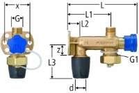 Show details for Nussbaum 85227 Optiflex-Profix-Kombiventil mit Wandflansch, Grösse: 16, Art.Nr. 85227.21 Picture of Nussbaum 85227 Optiflex-Profix-Kombiventil mit Wandflansch, Grösse: 16, Art.Nr. 85227.21