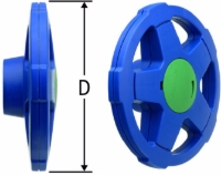 Show products in category Handrad mit grüner Abdeckung 1 Picture for category Handrad mit grüner Abdeckung 1