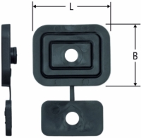 Show products in category Optivis-Tec-Schalldämmelement zu Schiene und Montagewinkeln Picture for category Optivis-Tec-Schalldämmelement zu Schiene und Montagewinkeln