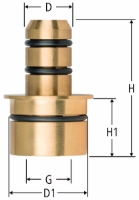 Show products in category Stecknippel ¾ zu Gartenduschen, Standsäulen und Brunneneinläufen Picture for category Stecknippel ¾ zu Gartenduschen, Standsäulen und Brunneneinläufen