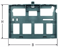 Show products in category Wandhalterung zu Waschtisch-Durchlauferhitzern Picture for category Wandhalterung zu Waschtisch-Durchlauferhitzern