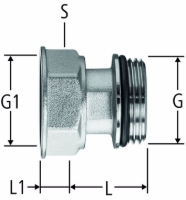 Show products in category Therm-Control-Anschlussverschraubung zu Heizkreisverteiler Picture for category Therm-Control-Anschlussverschraubung zu Heizkreisverteiler
