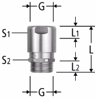 Show details for Nussbaum  42010 Rohrbelüfter HB, Grösse: ½, Art.Nr. 42010.53 Picture of Nussbaum  42010 Rohrbelüfter HB, Grösse: ½, Art.Nr. 42010.53