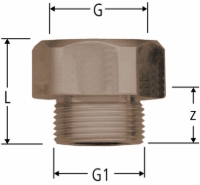 Show products in category Nussbaum Übergang für flachdichtende Verschraubungen Picture for category Nussbaum Übergang für flachdichtende Verschraubungen