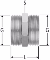 Show products in category Nussbaum Optifitt-Serra-Doppelnippel für flachdichtende Verschraubungen 1 Picture for category Nussbaum Optifitt-Serra-Doppelnippel für flachdichtende Verschraubungen 1