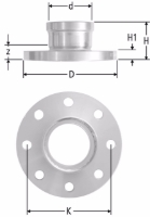 Show products in category Nussbaum Optipress-Aquaplus-Flanschübergang PN 16 Picture for category Nussbaum Optipress-Aquaplus-Flanschübergang PN 16