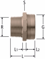 Show products in category Nussbaum Optifitt-Serra-Doppelnippel reduziert für flachdichtende Verschraubungen Picture for category Nussbaum Optifitt-Serra-Doppelnippel reduziert für flachdichtende Verschraubungen